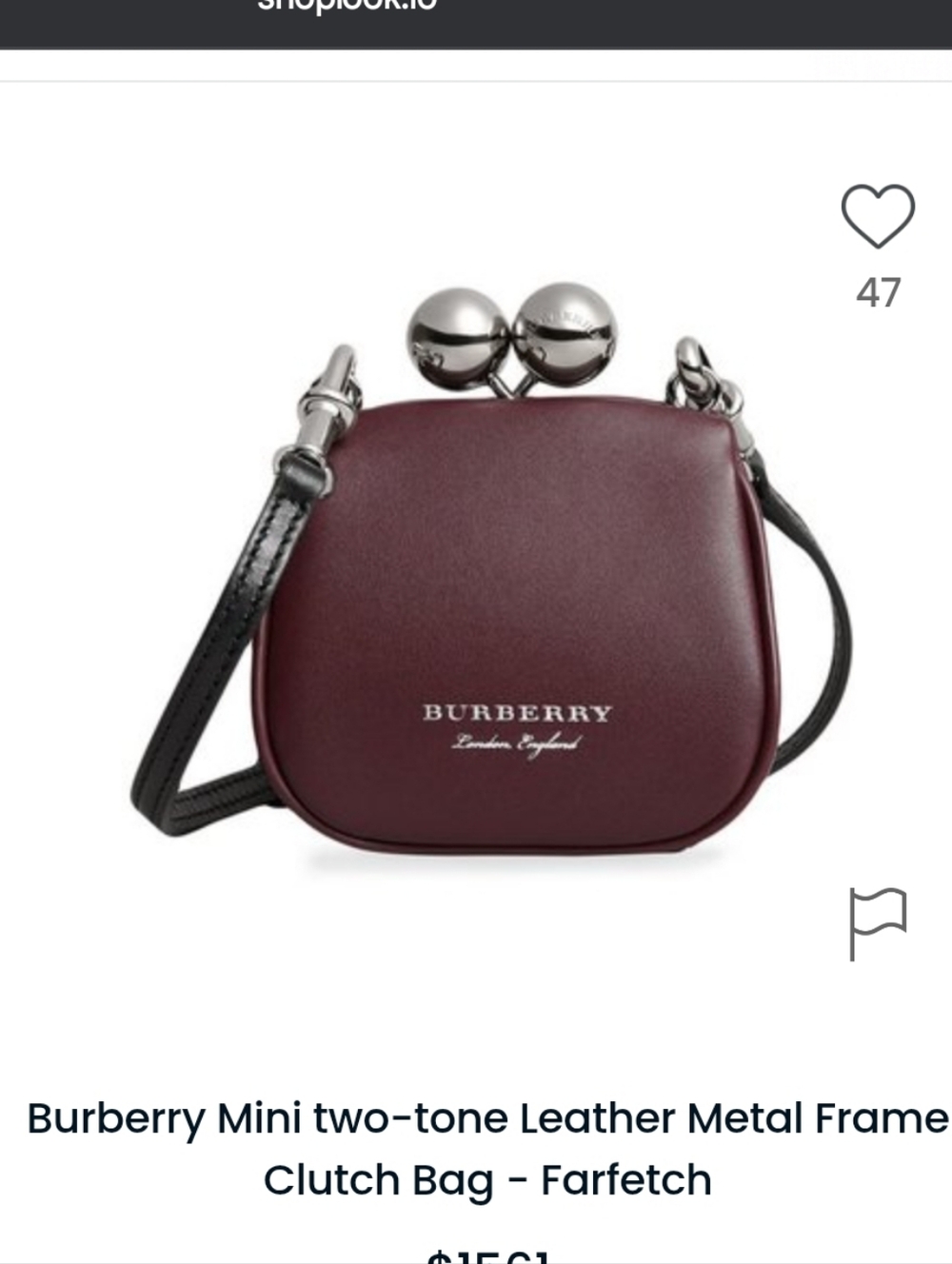 Burberry London England Crossbody Bag